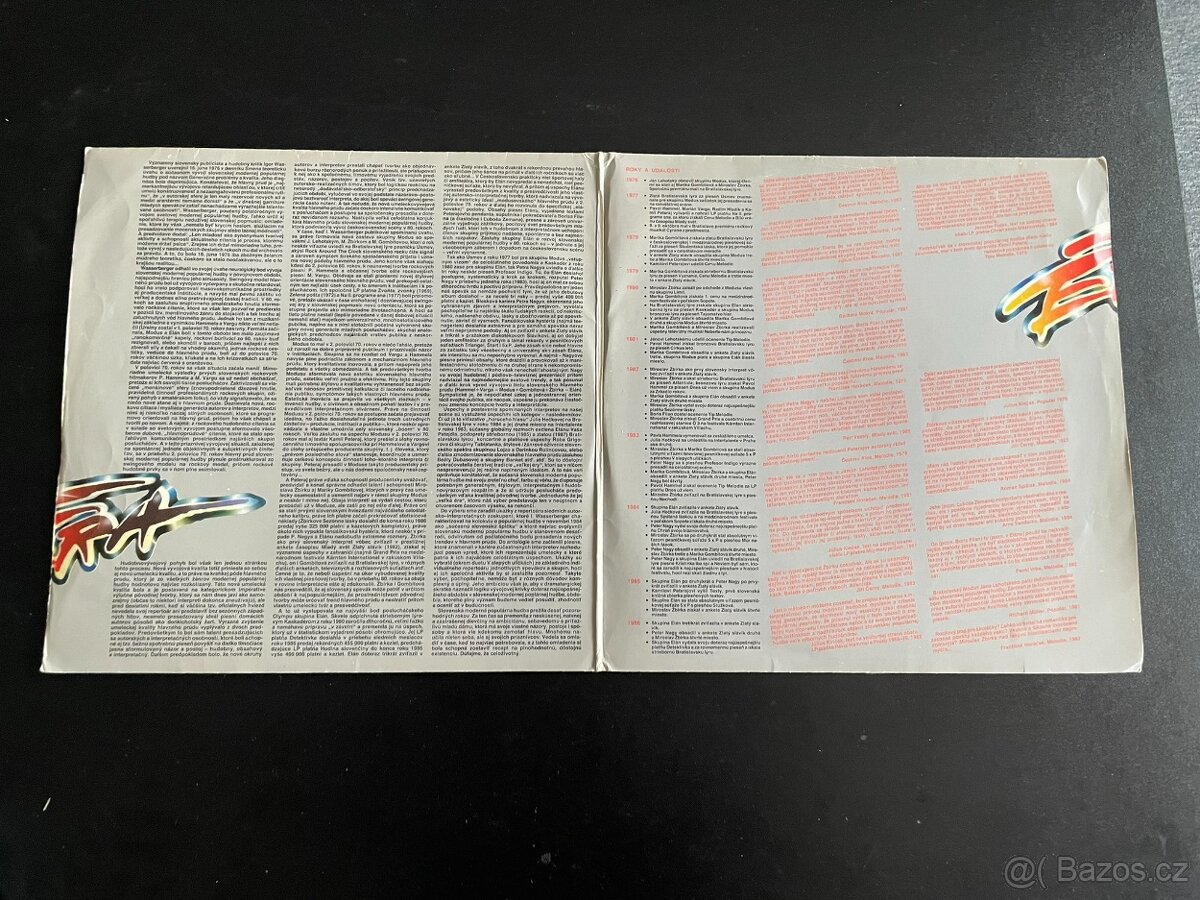 Velká éra 1976–86 – 2LP kompilace (Opus, cca 1986) - 3