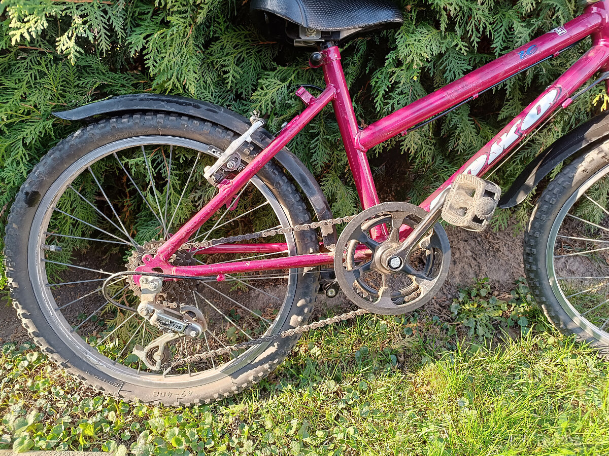 detské kolo červené - 3