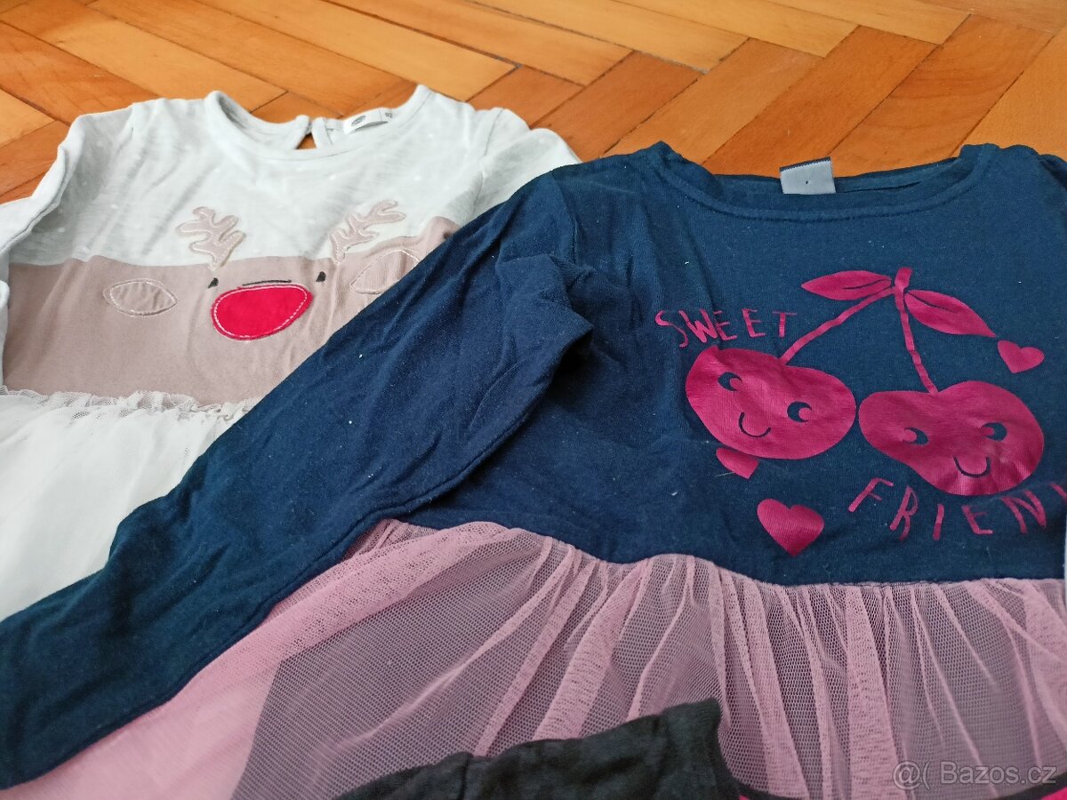 Sada šatičky/tuniky - vel. 92-98: - 3