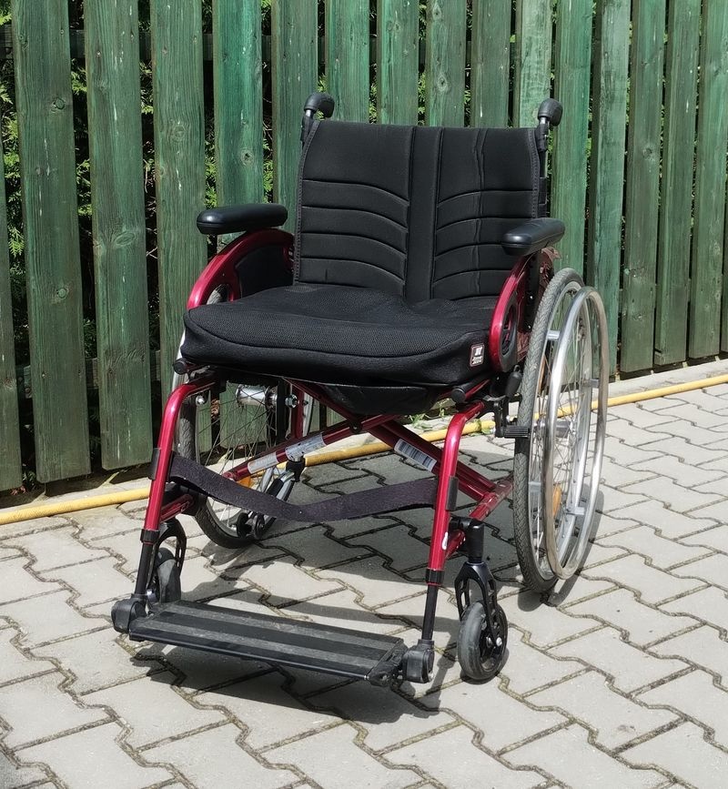 075-Mechanický invalidní vozík Sopur. - 3