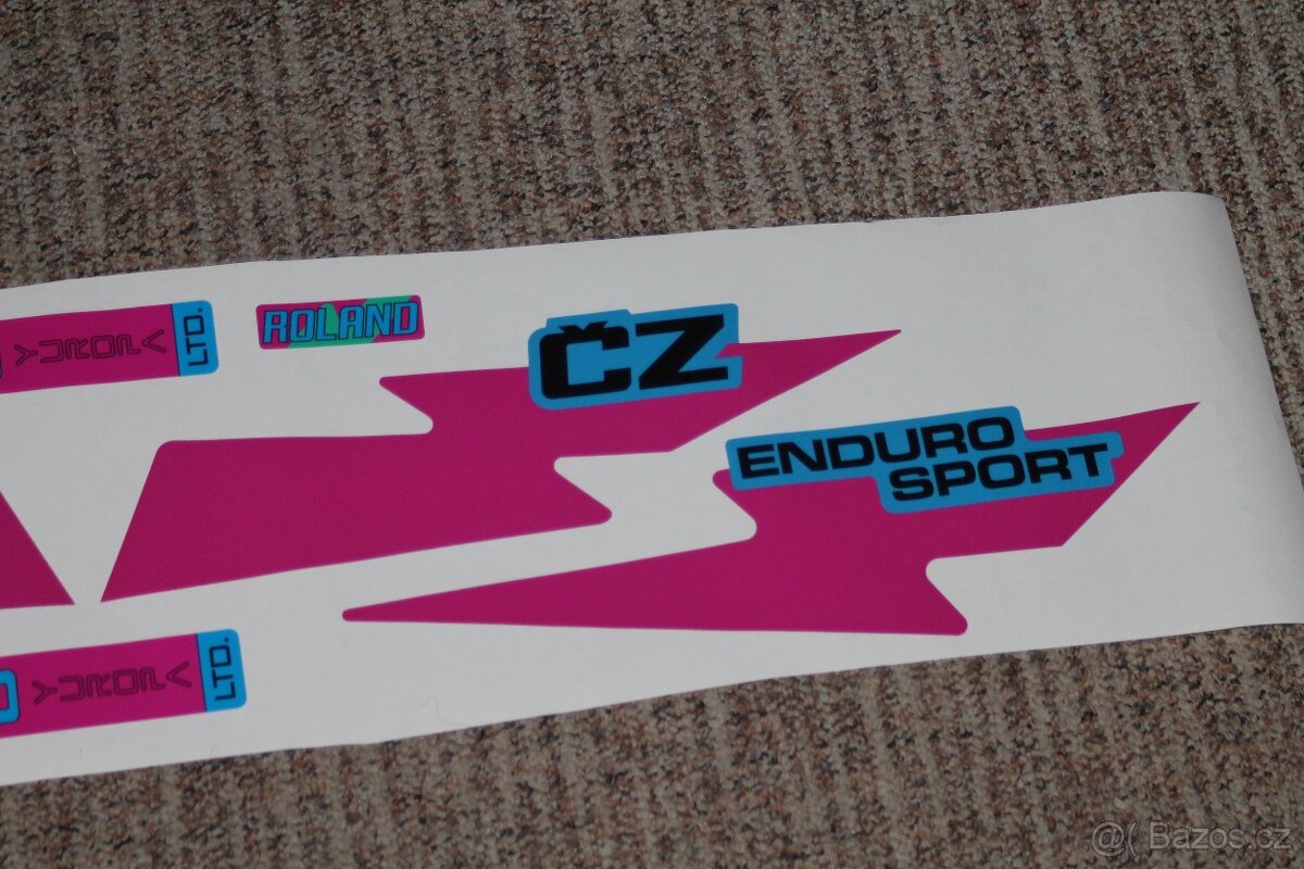 Samolepky pro ČZ 180 Roland 2 - 3