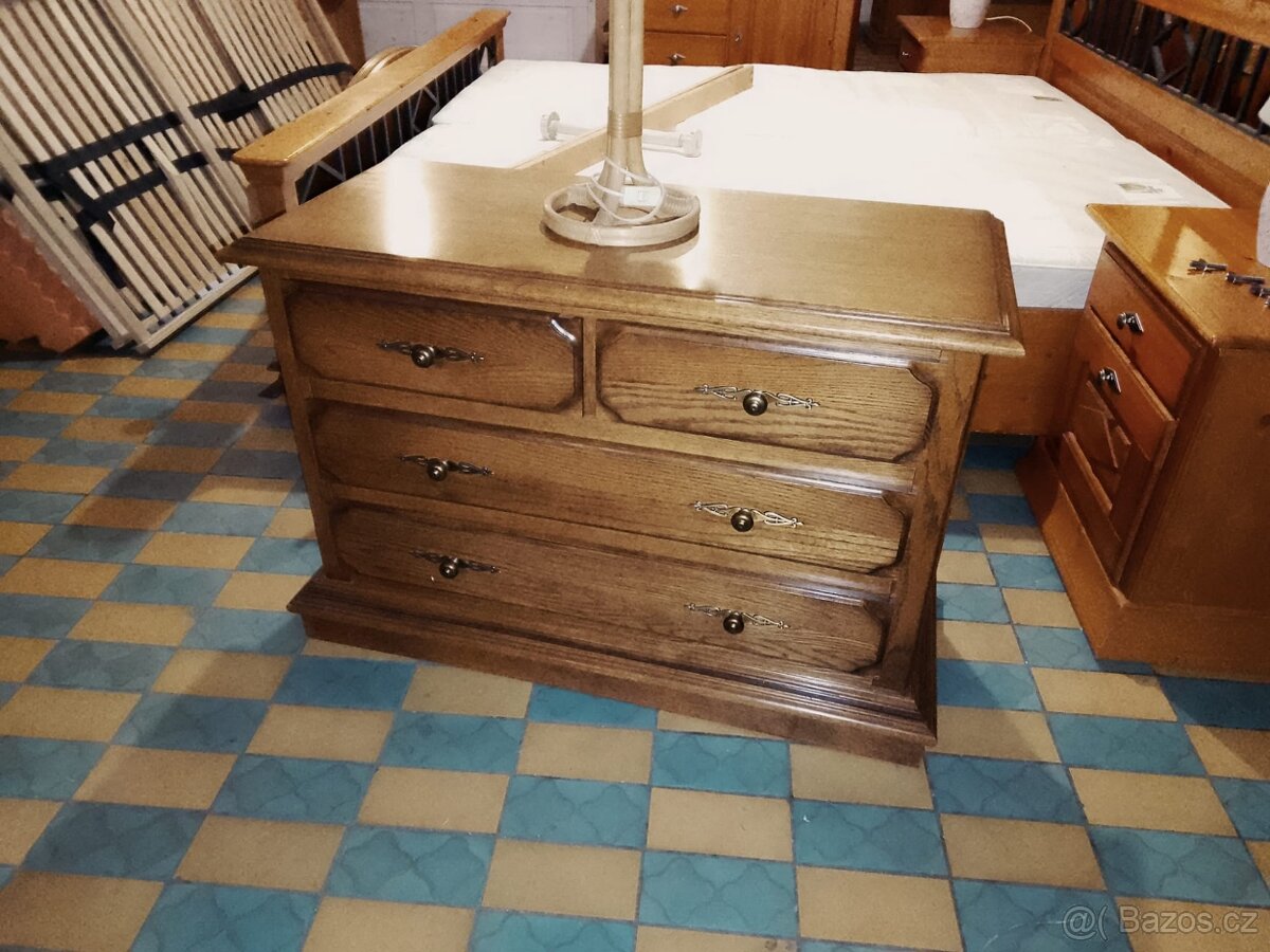 RUSTIKÁLNÍ KOMPLETNÍ LOŽNICE MONACO - 3