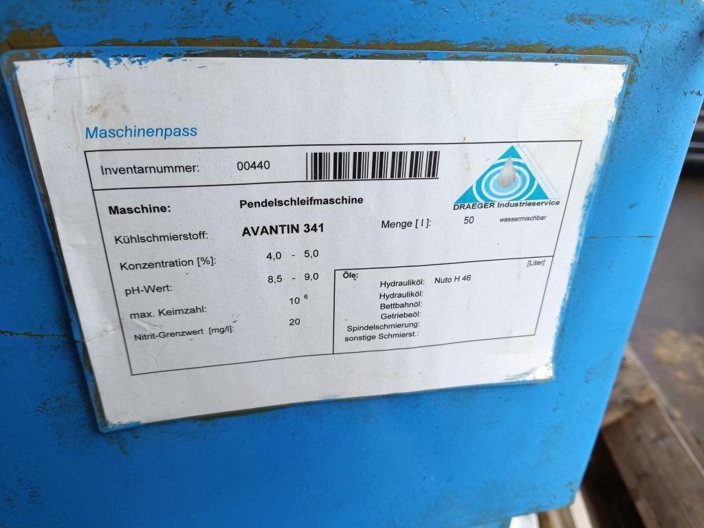 Rovinná bruska VEB POLYGRAPH - 3