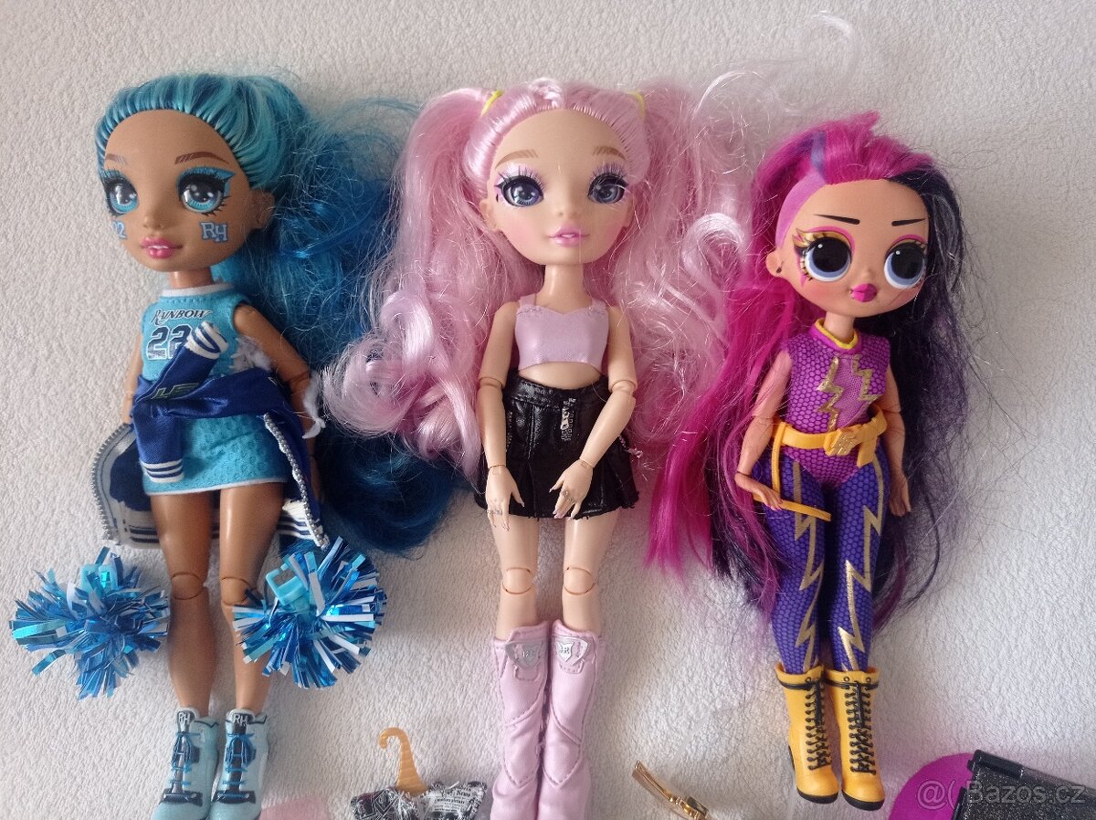 Panenky Rainbow High a L.O.L. - 3
