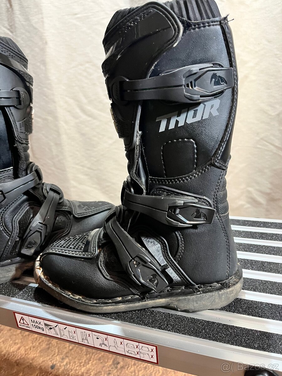 Dětské motokrosové boty THOR vel.34 - 3