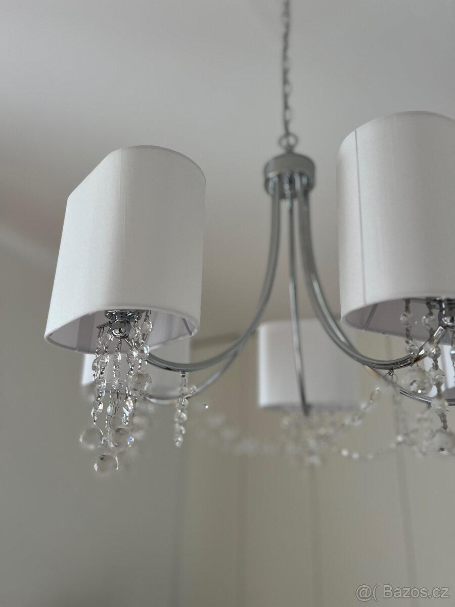 Prodám lustr pro 5 žárovek - 3