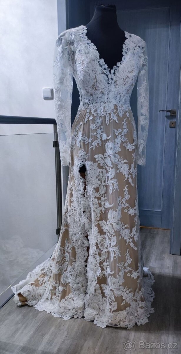zakázkové svatební šaty - 3