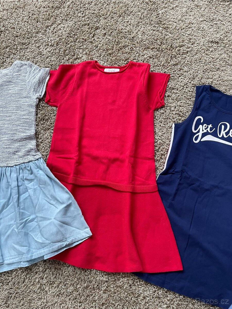 Mix 40ks. oblečení dívka vel. 122/128 - 3