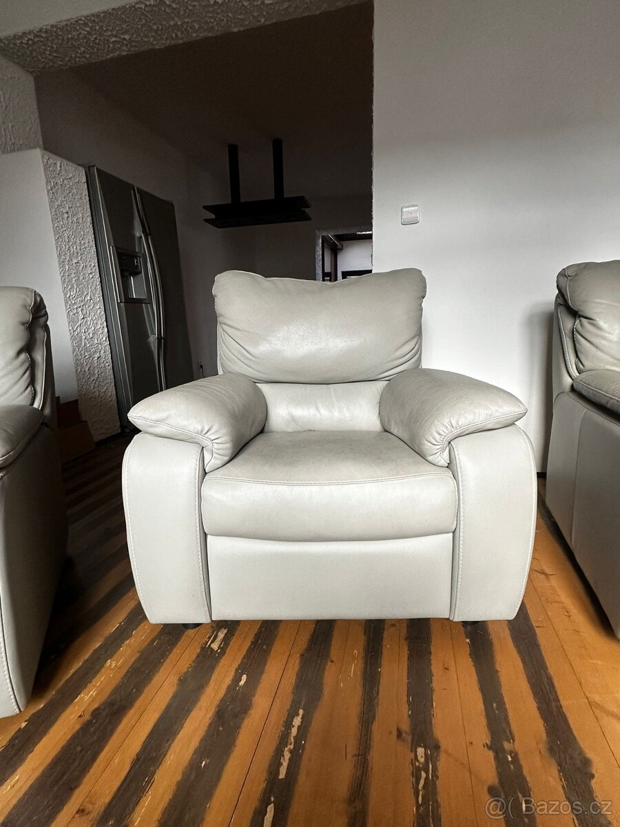 Kožená sedací souprava - 3