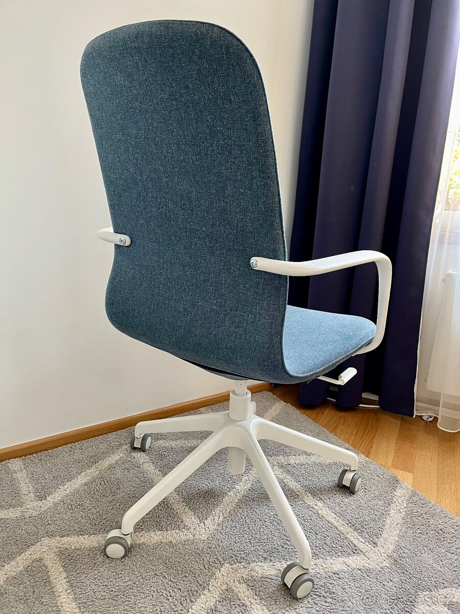 Židle Ikea Langfjall - modrošedá - 3
