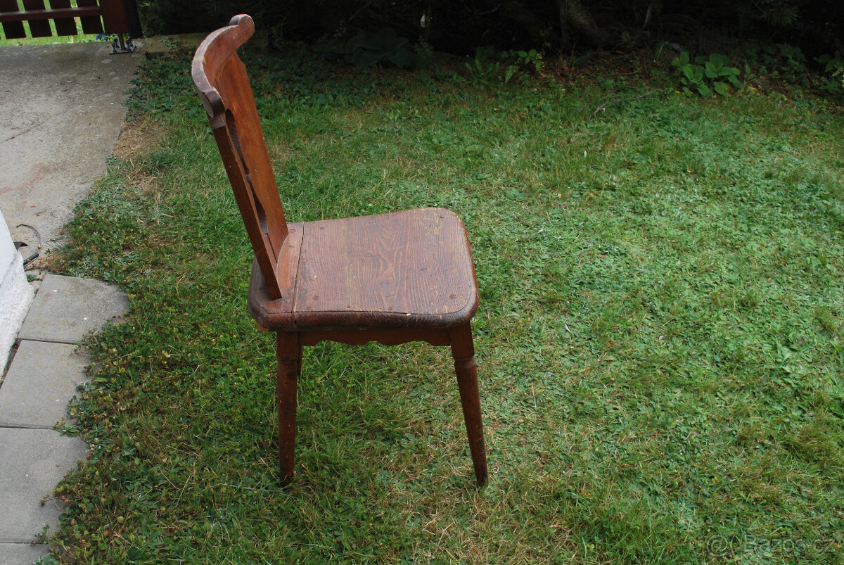 Prodám originální starou židli - 3