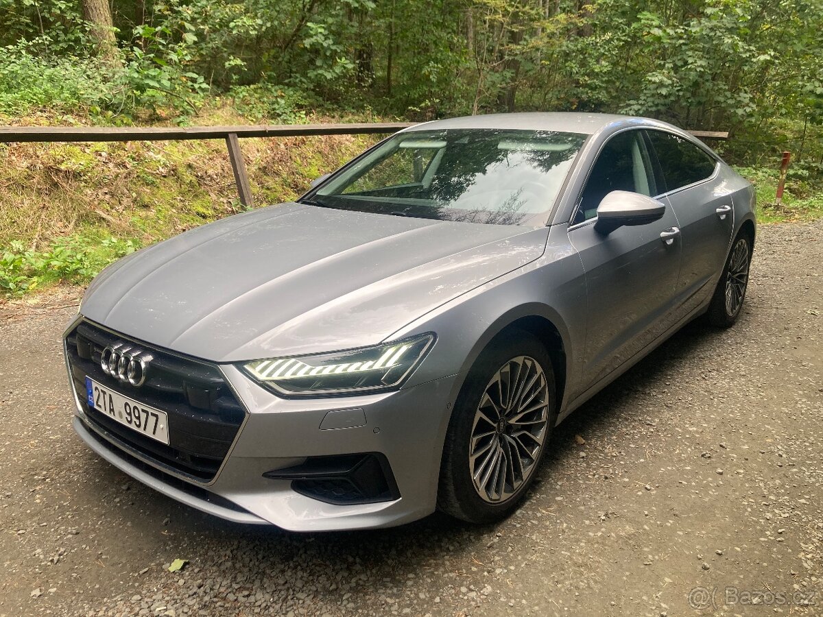 TOP STAV Prodám AUDI A7 r.2021,2.0TDI 150kw,quattro,52.500km - 3
