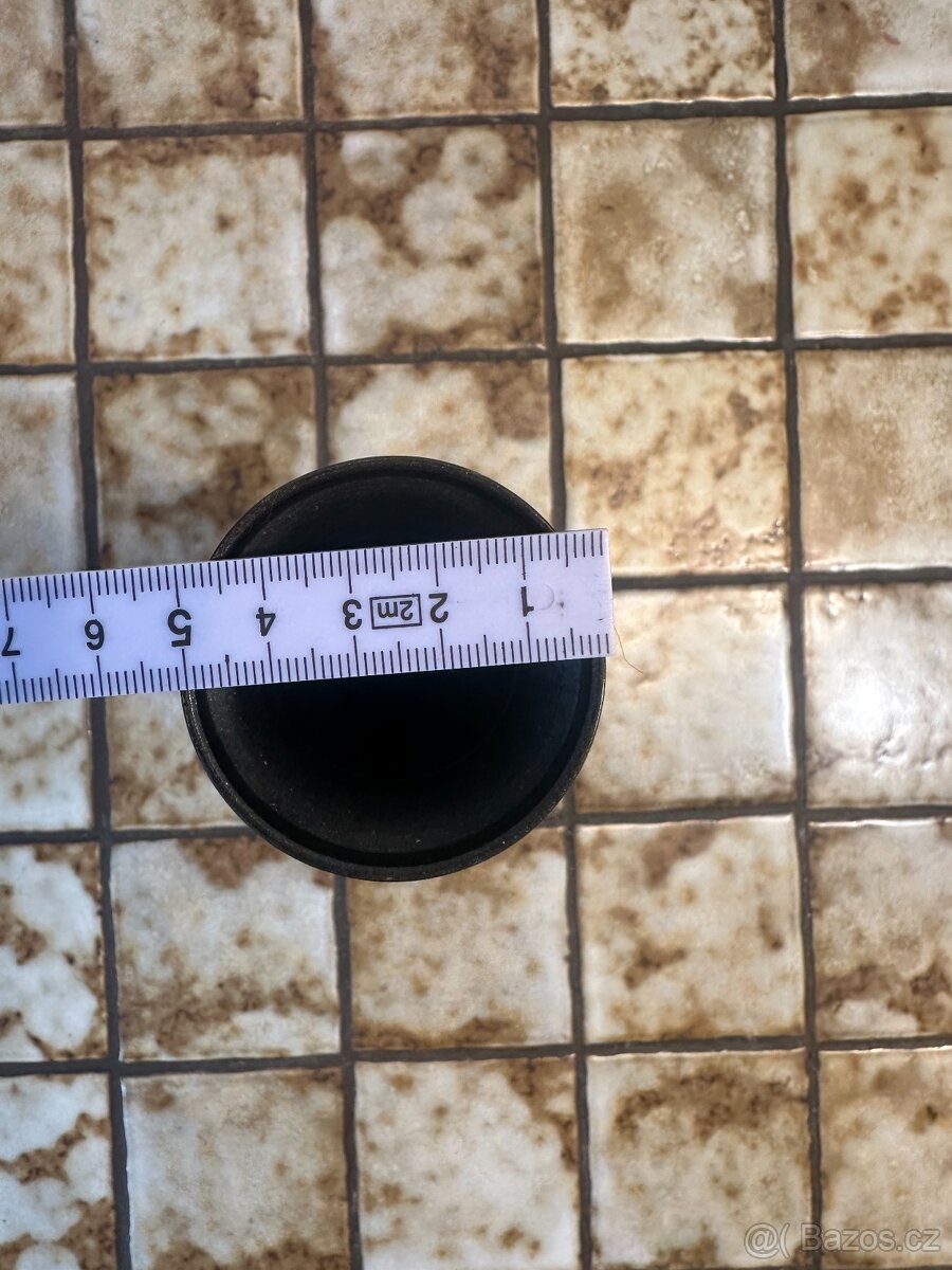 Vintage Indická Váza z Černěné Mosazi - 3