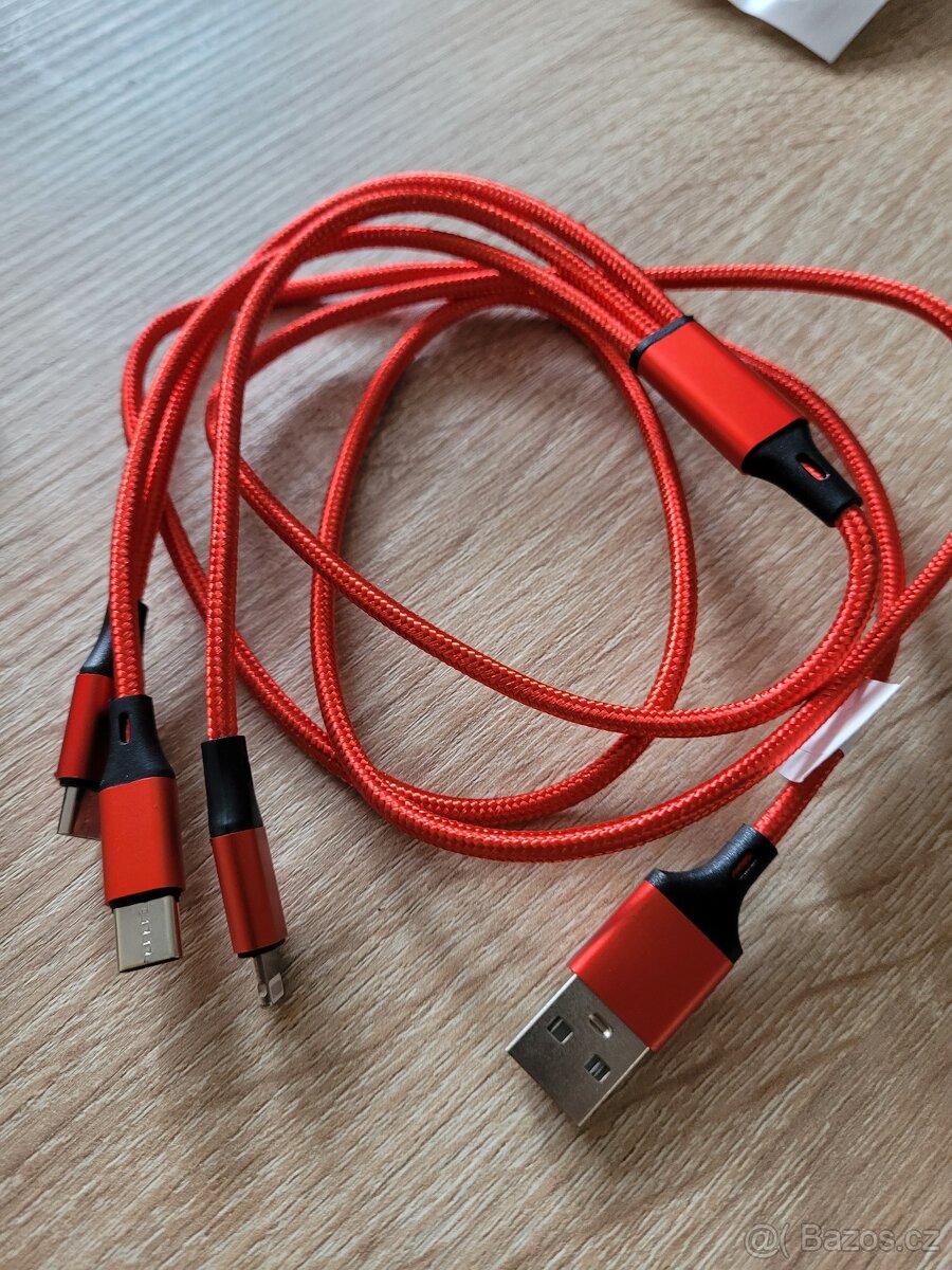 Nové datové kabely 3v1 - 3