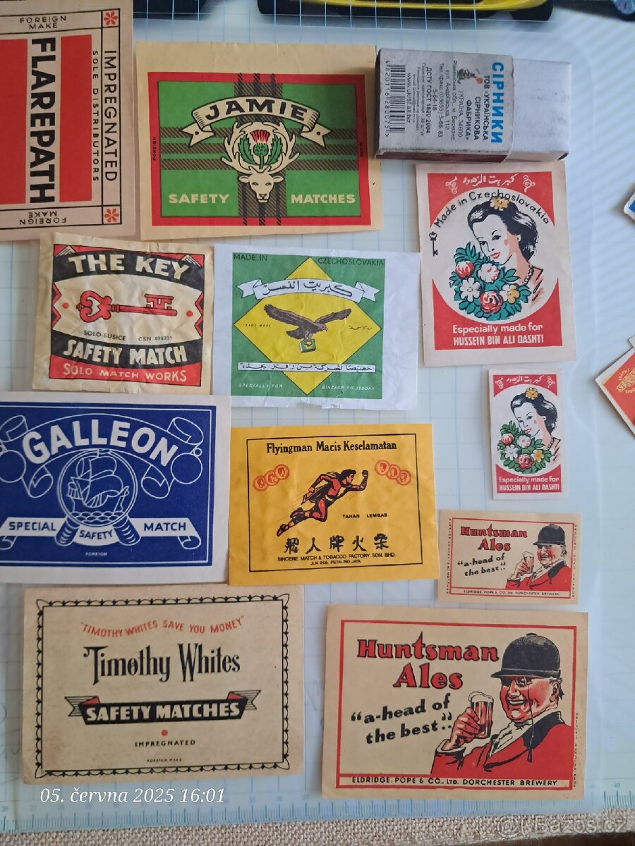 Zápalkove nálepky - 3