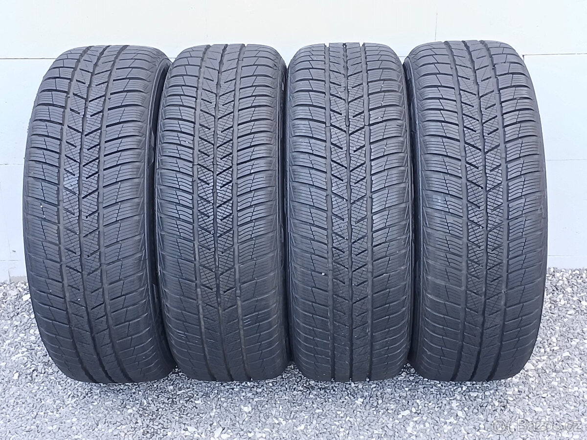 Zánovní zimní orig alu Škoda Superb 215/55/17 vzorek 8mm - 3