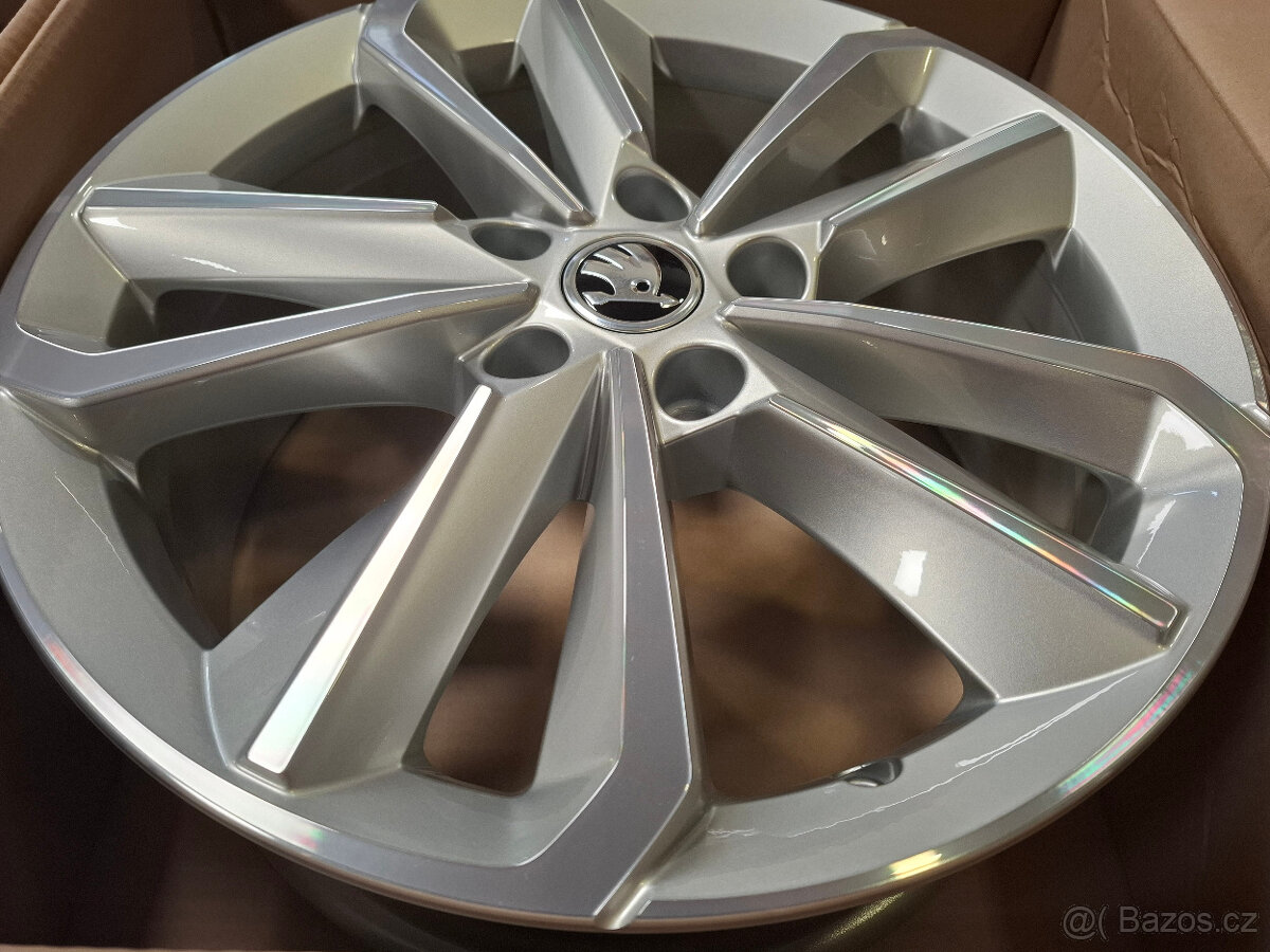 Nové orig. alu disky Škoda Octavia IV 7x17 ET46 5x112 4ks - 3