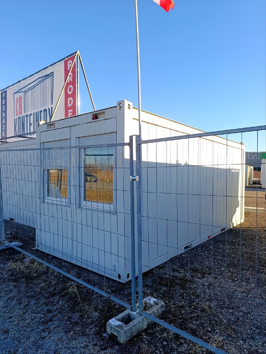 GUSTAVO kontejner, obytná kancelář, 6m - 3