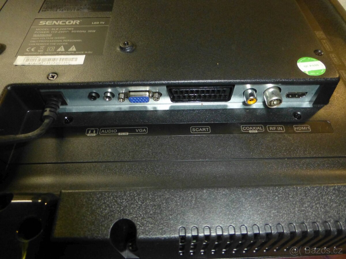 Full HD LED televize SENCOR 60cm, nemá DVBT2 - 3