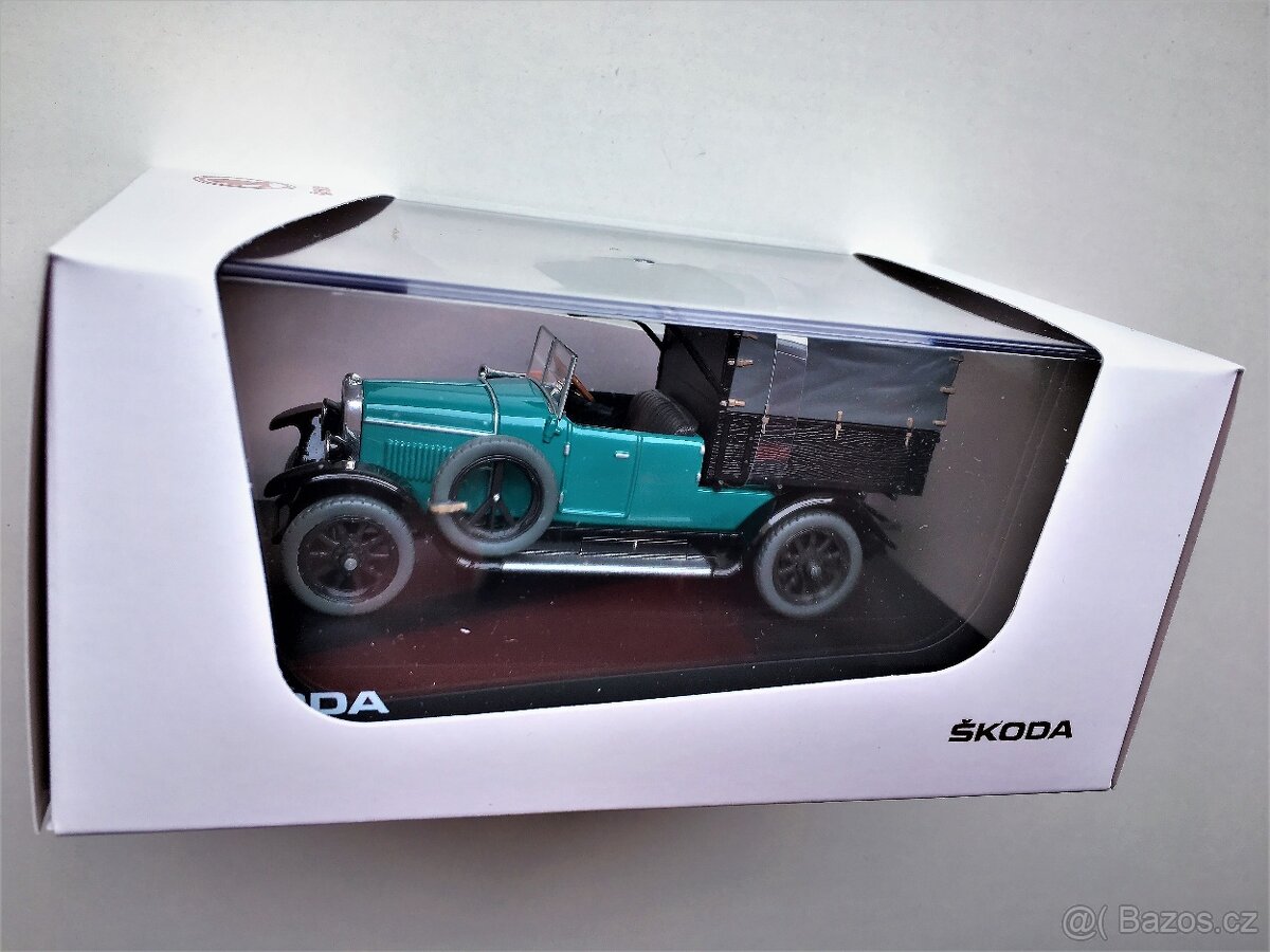 Model Laurin&Klement 110 Pick-up 1927 zelená Abrex 1/43 - 3
