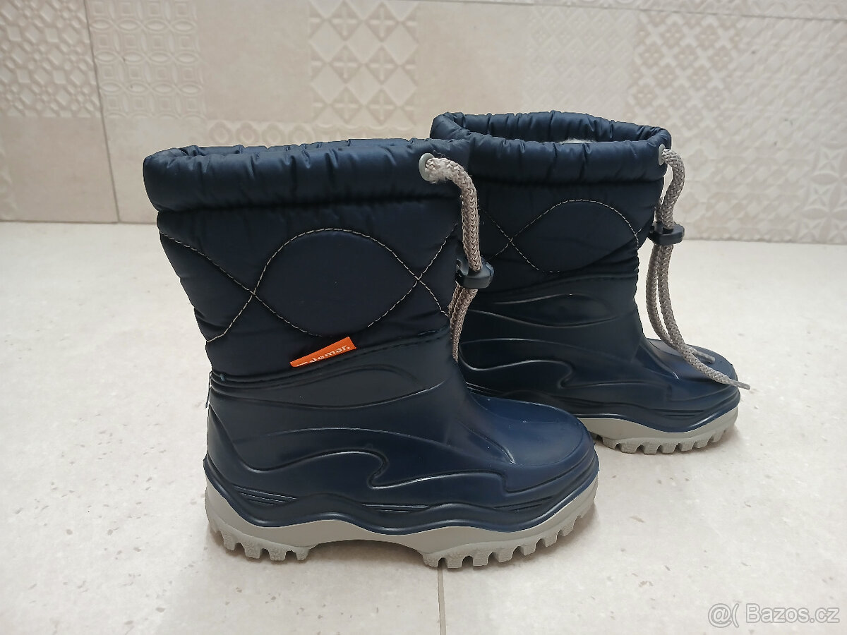 Dětské sněhule zn. Demar, vel. 24/25 modré - 3