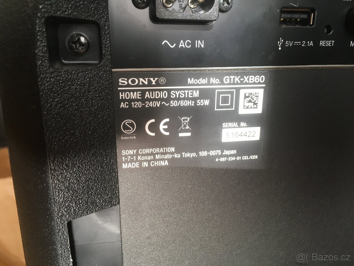 Prodam 2 kusy Sony party reproduktoru - 3