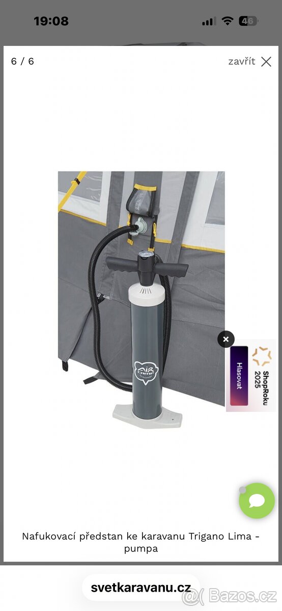 Nafukovací předstany ke karavanu - 3