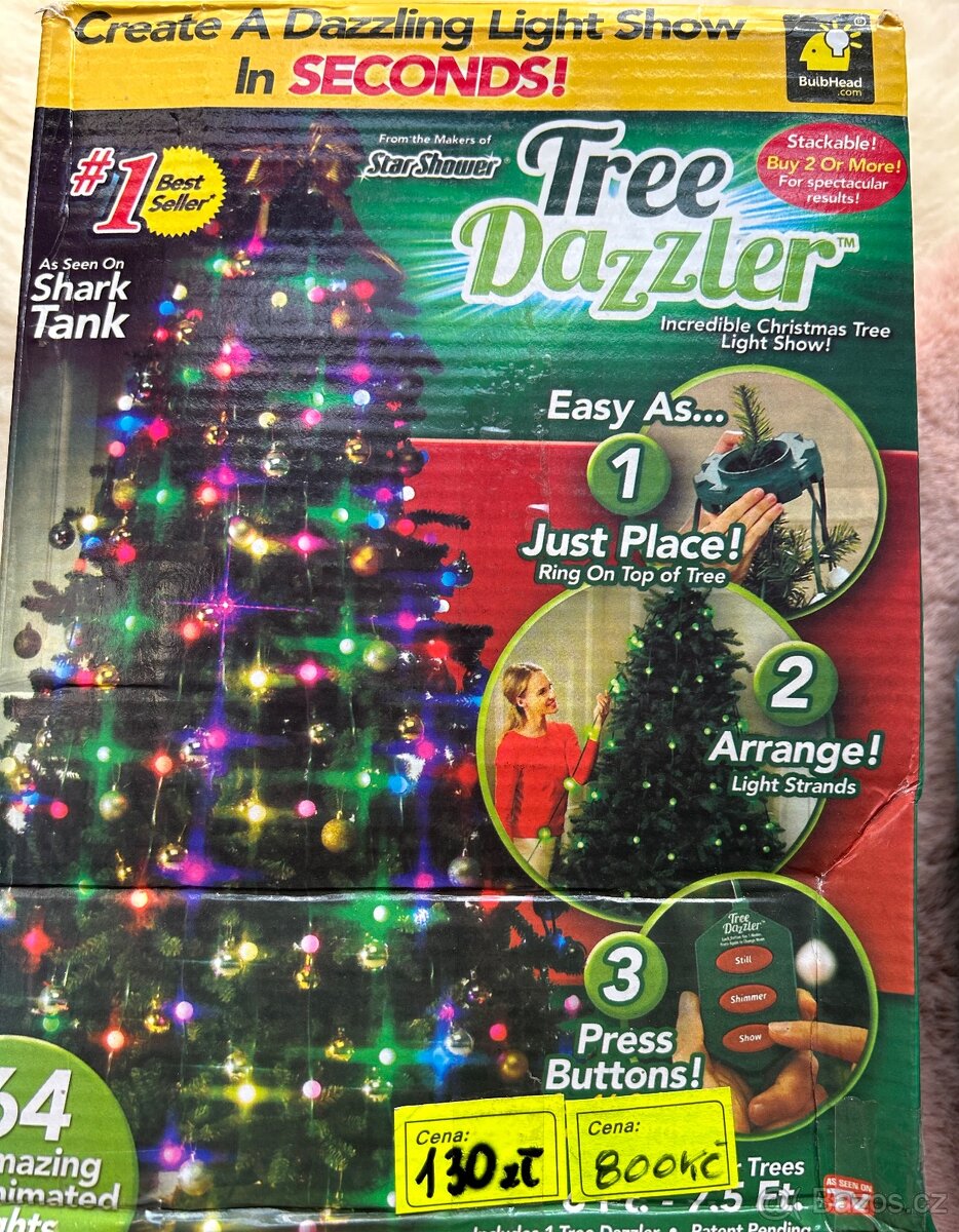 Vanocni svetylka na stromecek krouzek - 3