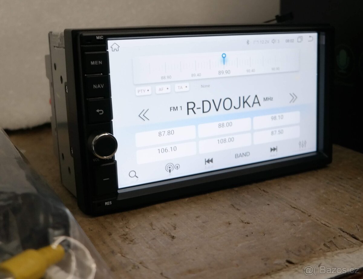 2DIN Navigace Android 14 4GB/32G Android Auto + Carplay - 3