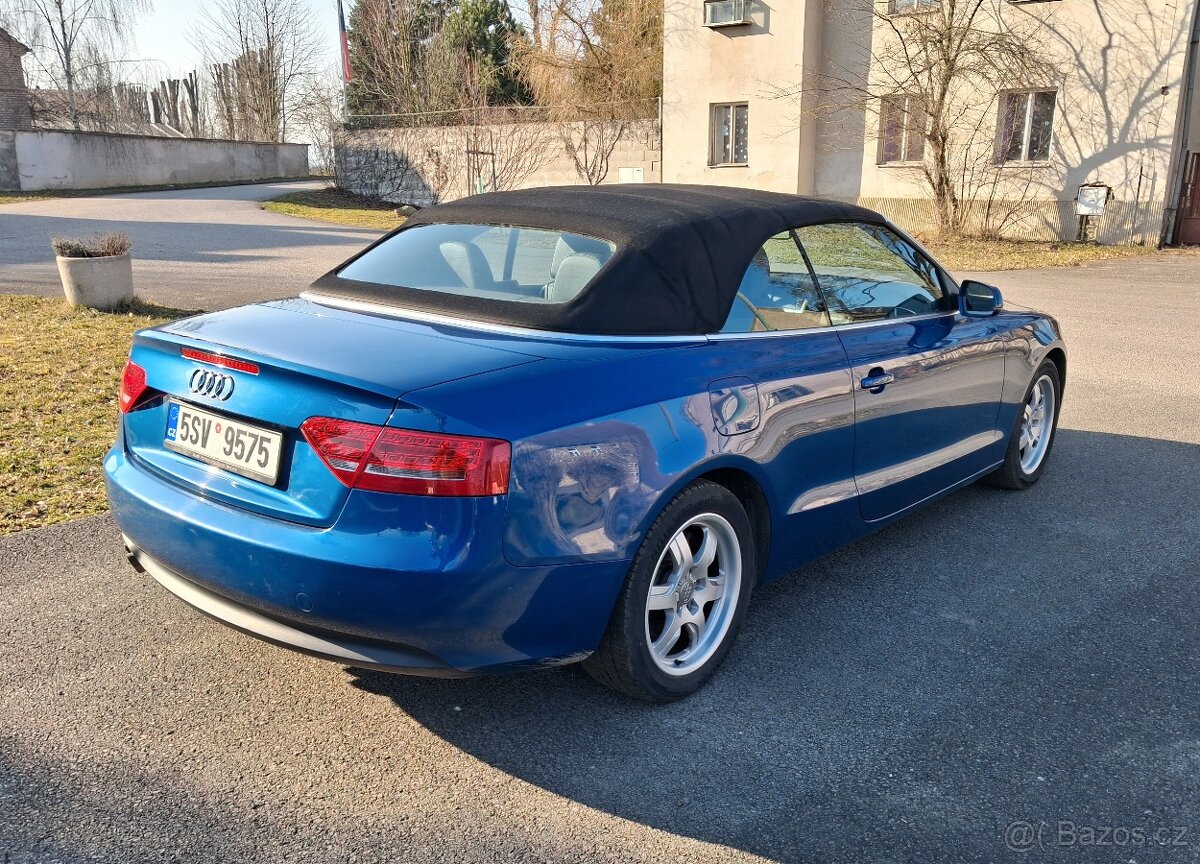 Prodám Audi A5 cabriolet 2.0Tdi 125kW - 3