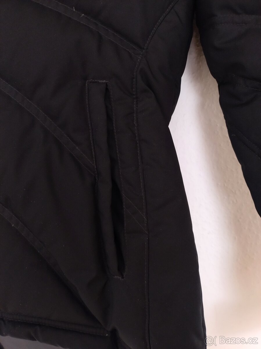 černá zimní bunda - 3