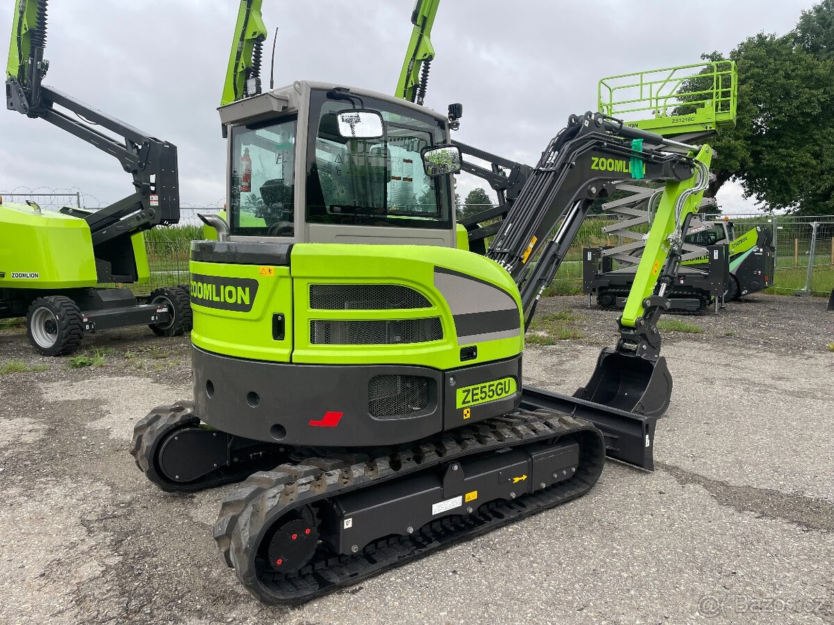 Pásový minibagr Zoomlion ZE55GU - 3