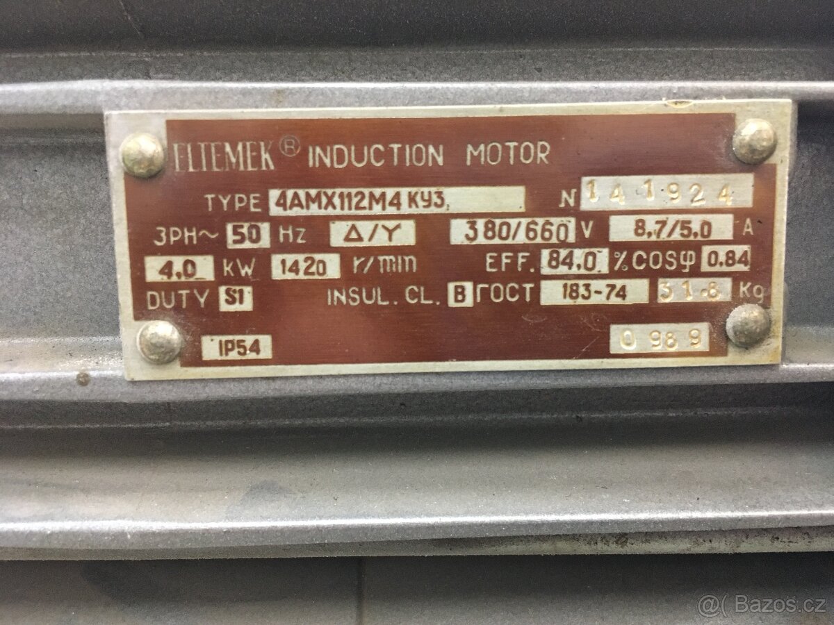 Elektromotor 4kW - 3