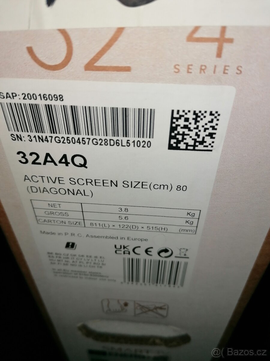 Televize Hisense 32" - 3