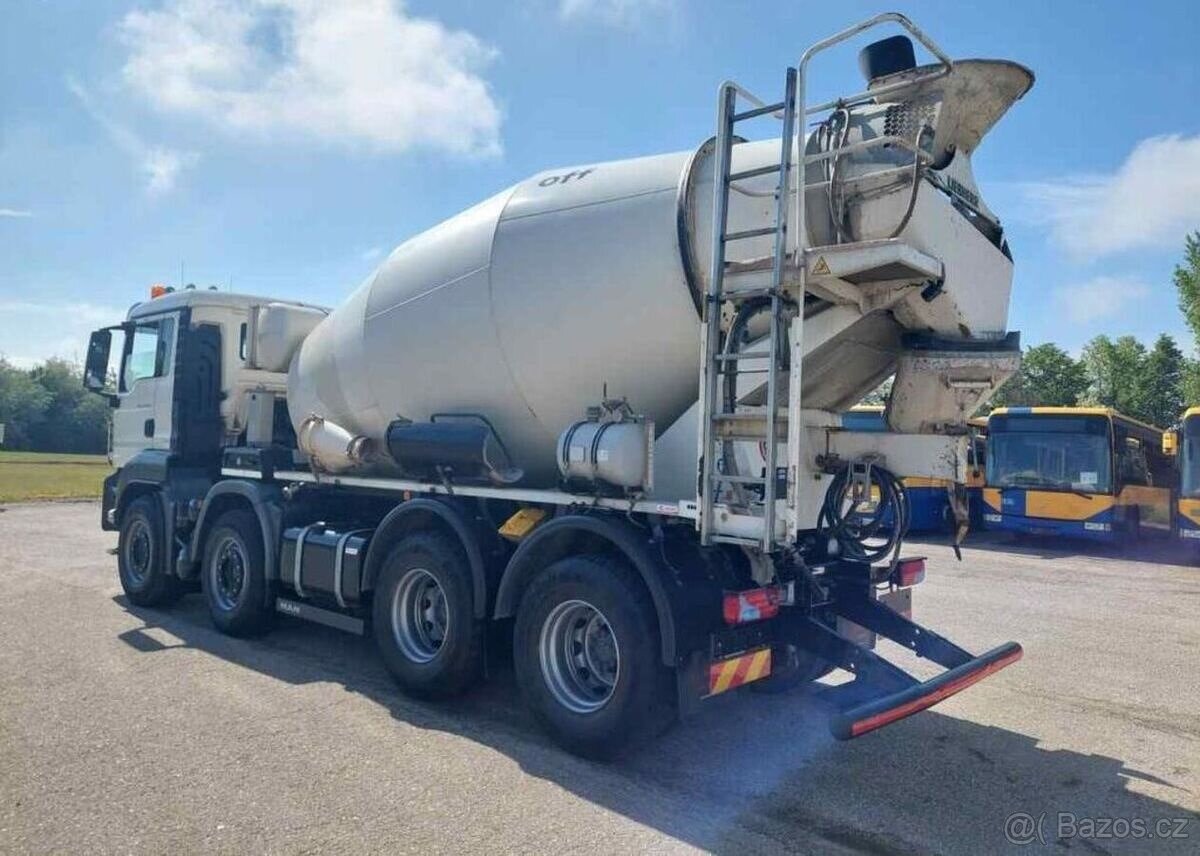 Prodám Valník MAN TGS 32.460 BB mix Liebherr 9m3 - 3