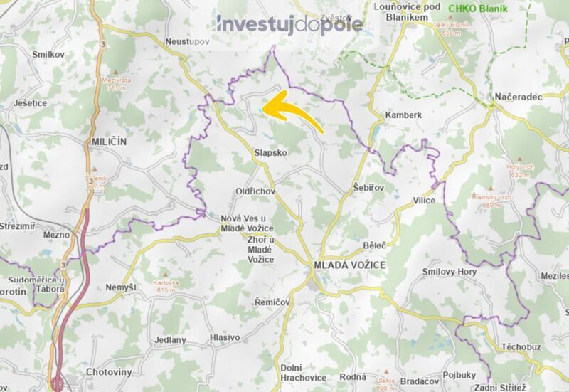 Prodej pole v k.ú. Vyšetice - 3