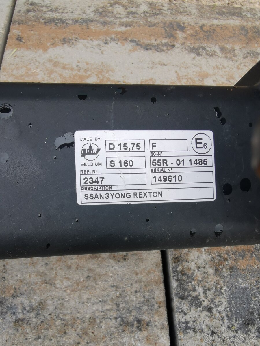 Prodám tažné zařízení na ssangyong rexton - 3