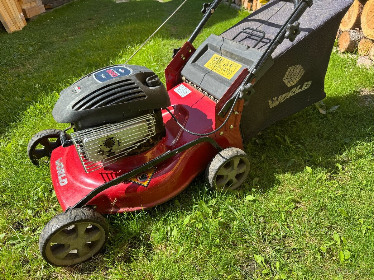 Sekačka WORLD, Briggs&Stratton 158cc, Bez pojezdu - 3