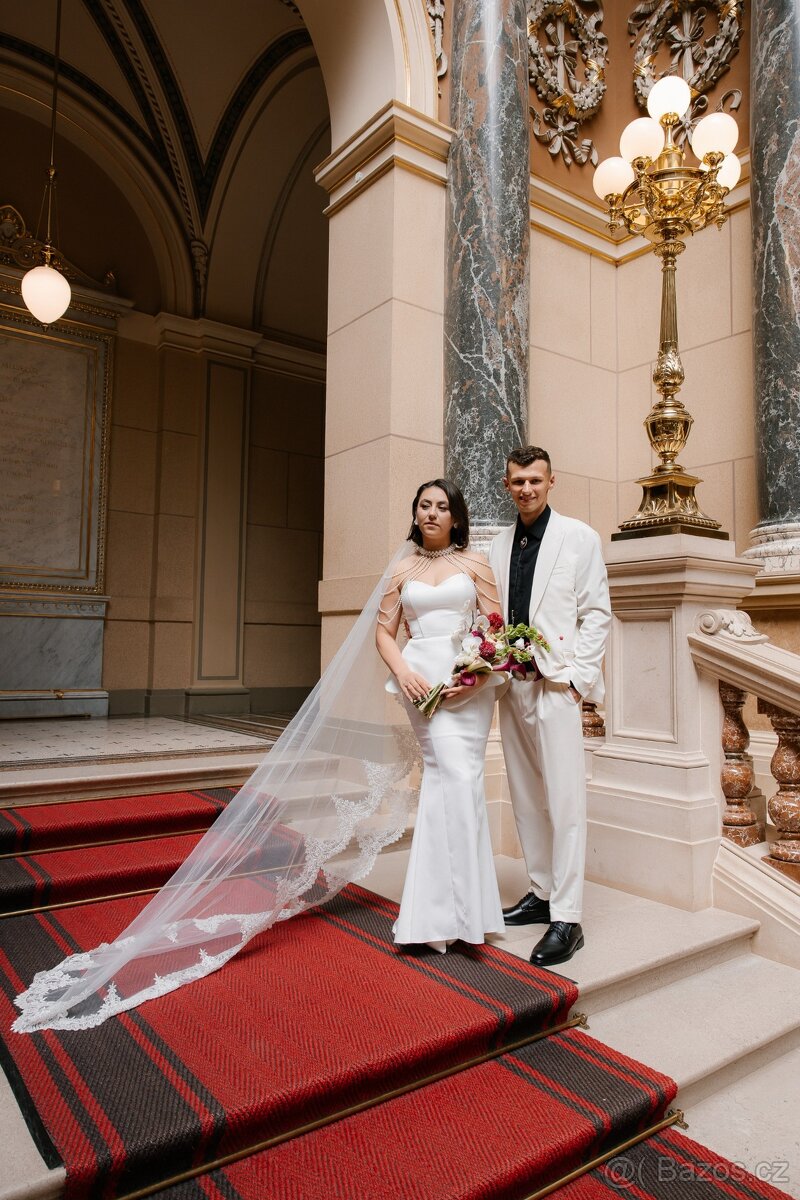 Svatebni saty velikost 38 - 3