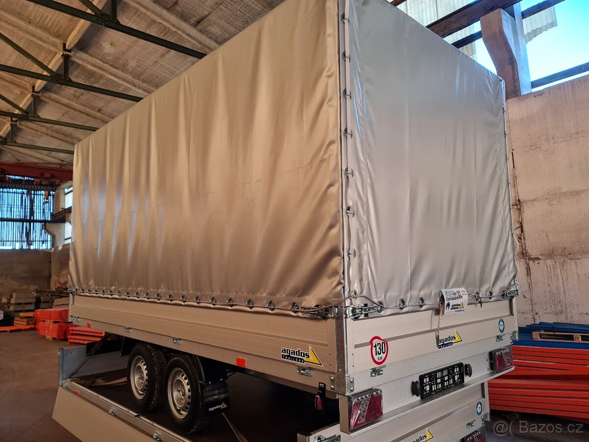 VÝPRODEJ - AGADOS VZ41 DONA 2,7t 4,17x2 + plachta 2m - 3