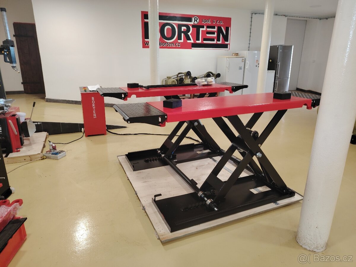 Nůžkový zvedák BORTEN,,BOR3000B'' 3000KG rv.2025 SKLADEM - 3