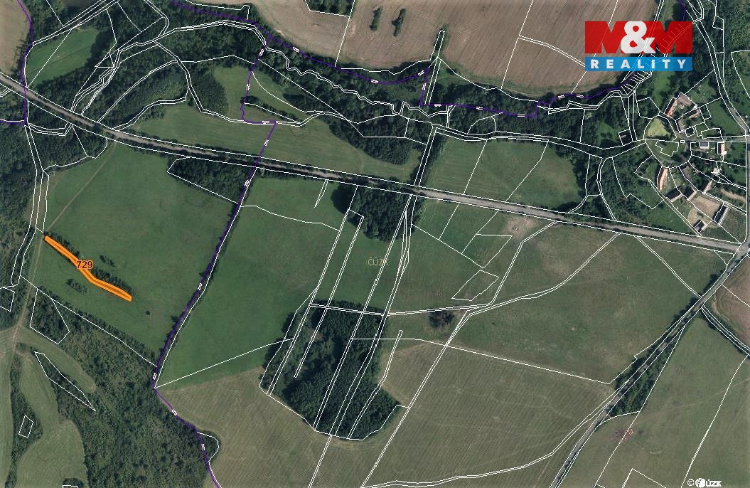 Prodej louky, 1385 m², Mašťov-Dobřenec - 3