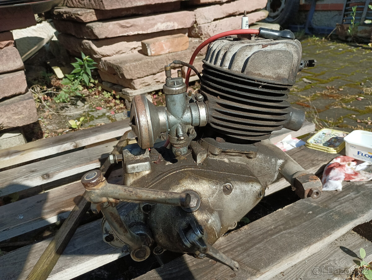 ČZ 175 motor 1938 - 3