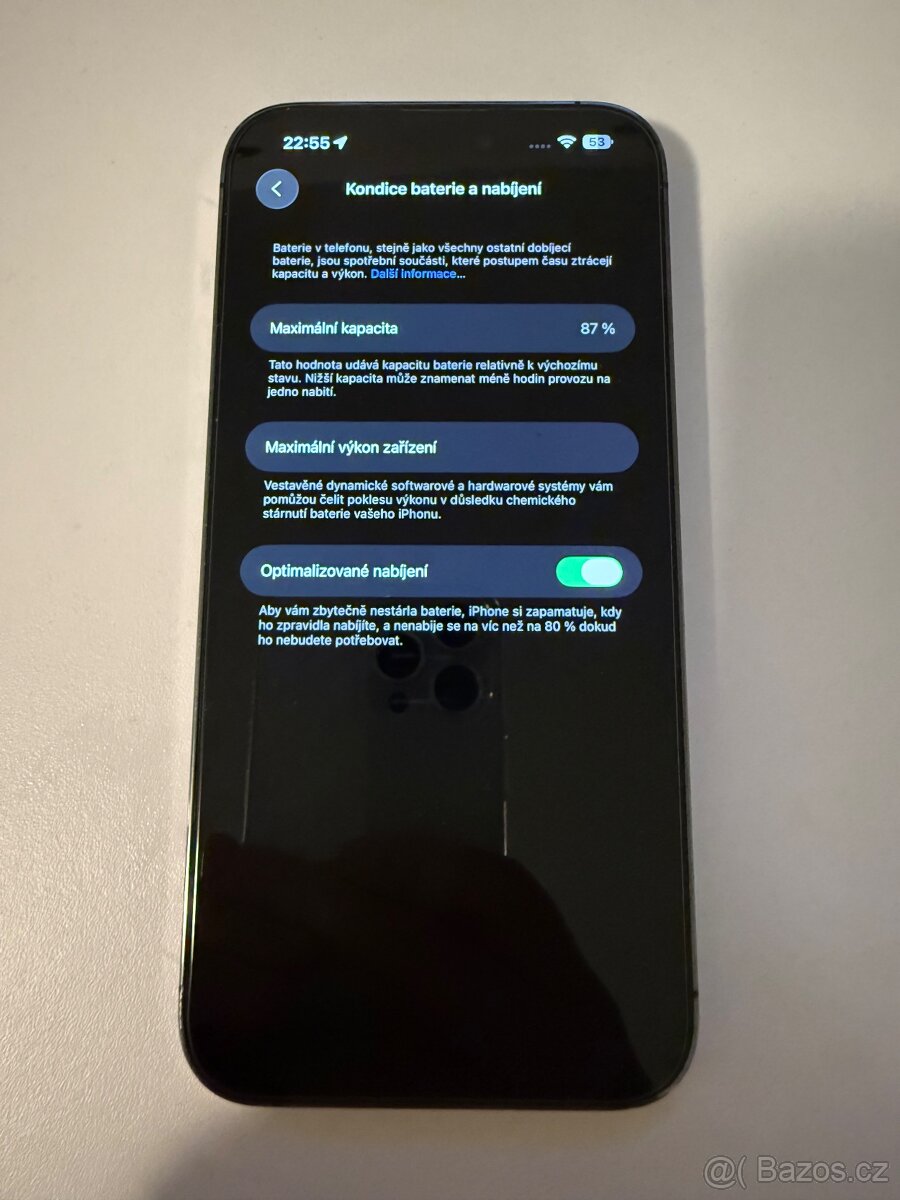 IPhone 14 Pro Max Deep purple - top stav - 3