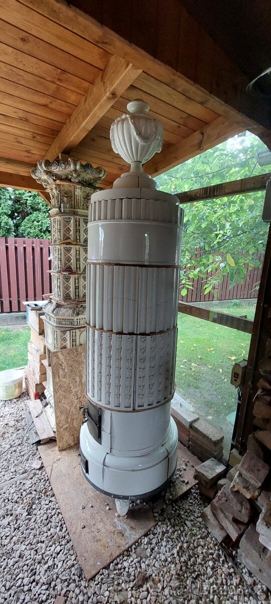 Kachlová kamna, historicka - 3