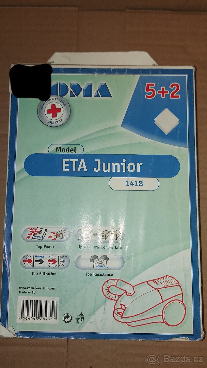 Prodám nerozbalené balení sáčků Eta, Univerzal č.5 atd - 3