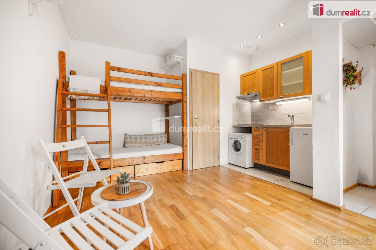 Prodej bytu 1+kk, 19,5 m2, Milíčova, Praha - 3