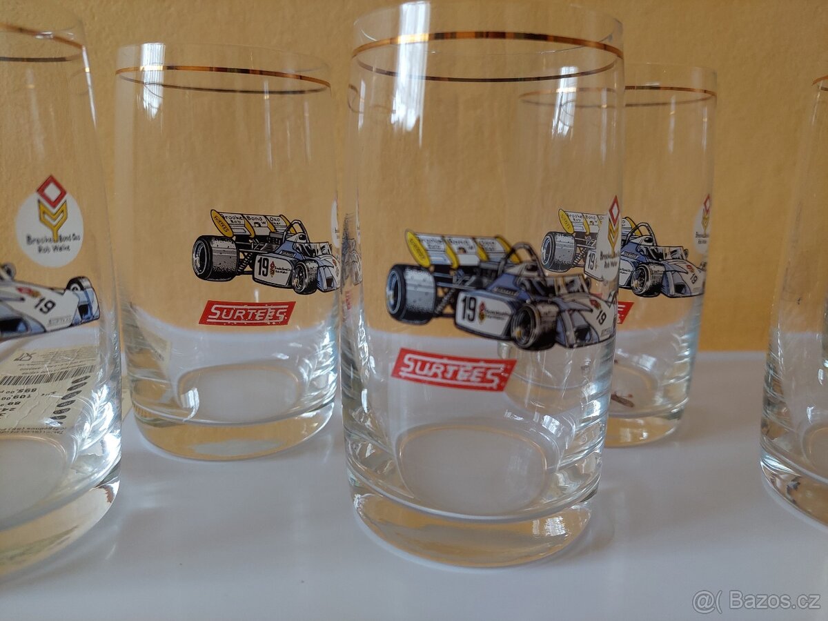 Prodám retro sklenice s formulemi. - 3