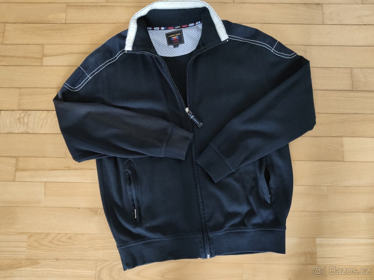 Tmavě modrý pánský svetr zn.Andrew James - 3