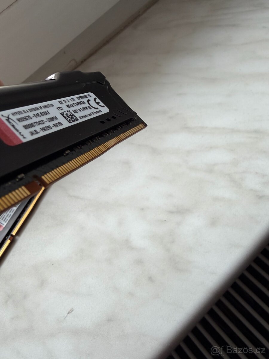 HyperX Fury DDR4 8GB (2×4GB) 2133MHz CL14 - 3